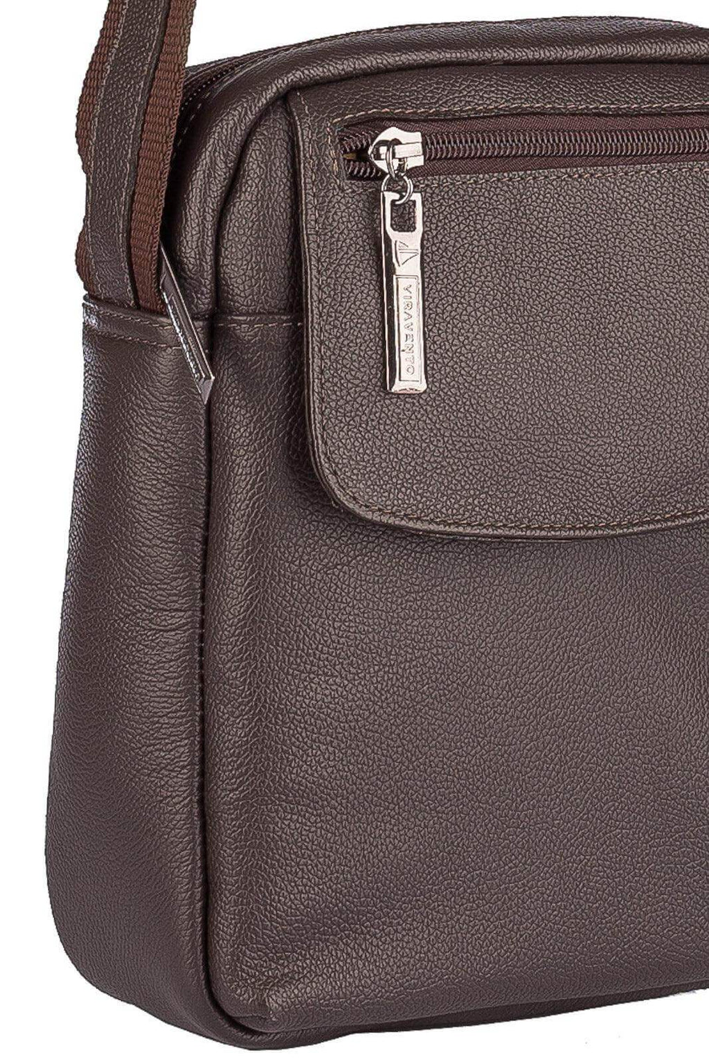 Bolsa tiracolo de couro Yuri - Enluaze