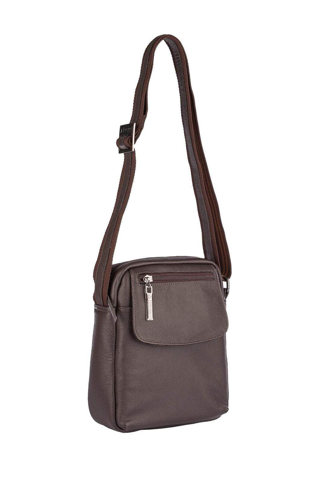 Bolsa tiracolo de couro Yuri - Enluaze