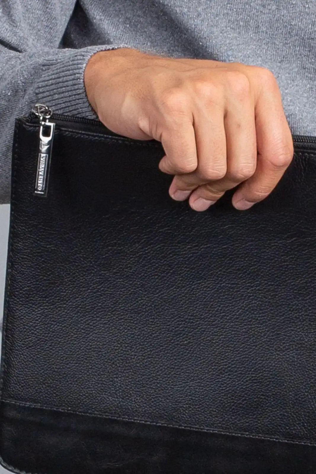 Pasta envelope de couro Bruno - Enluaze