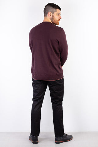Suéter masculino com listras 0447 - Enluaze