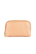 Necessaire de couro liso Duda 12x17x6cm - Enluaze