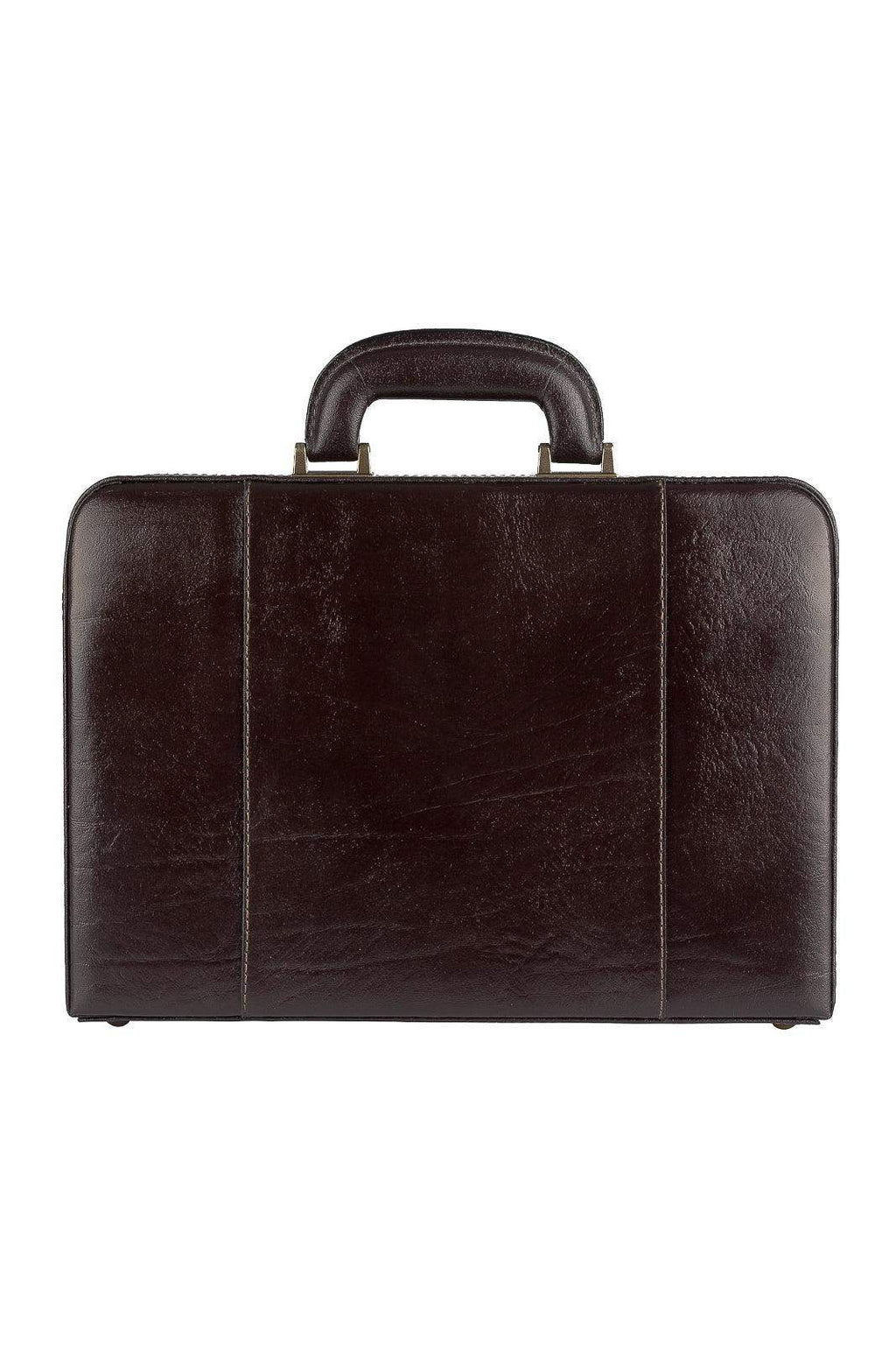 Maleta pequena em couro com segredo Doctor - Enluaze