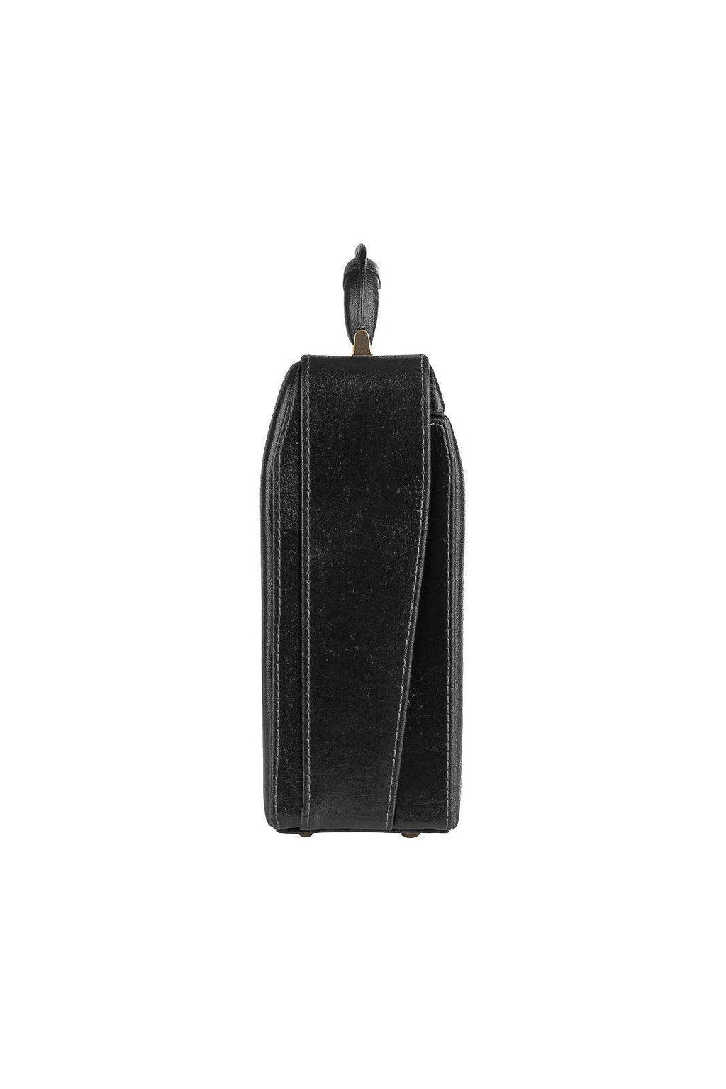 Maleta pequena em couro com segredo Doctor - Enluaze