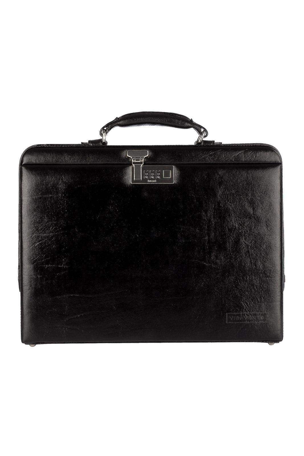 Maleta em couro com segredo Block - Enluaze