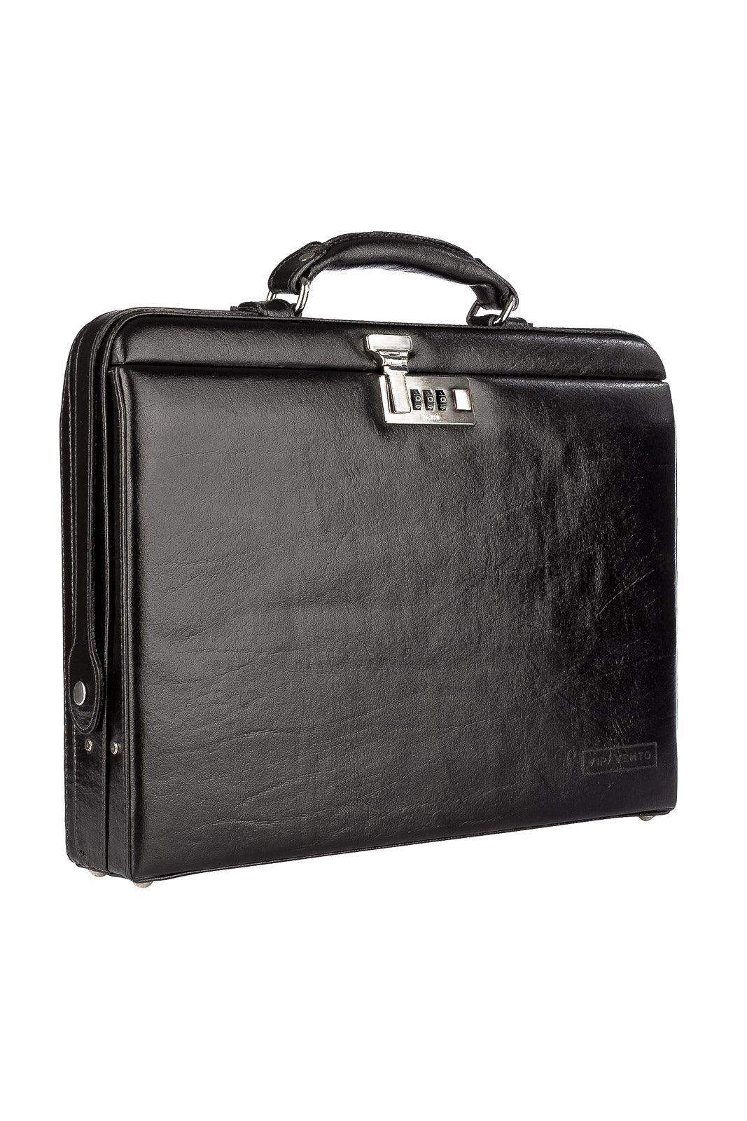 Maleta em couro com segredo Block - Enluaze