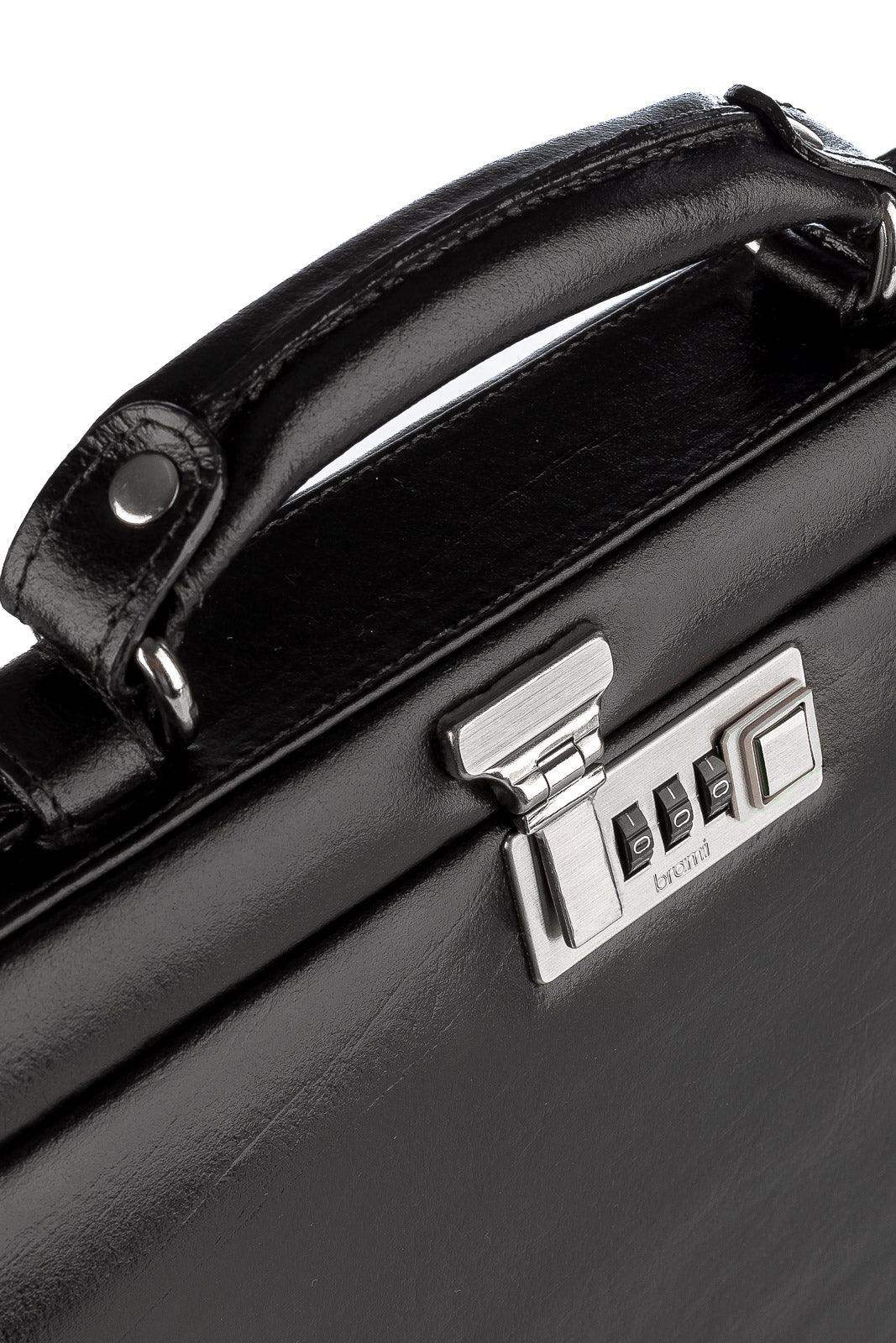 Maleta em couro com segredo Block - Enluaze