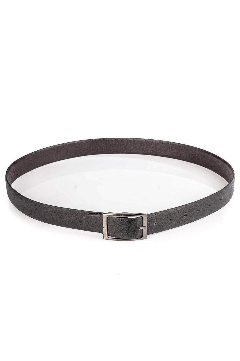 Cinto masculino reversível de couro Tiago - Enluaze