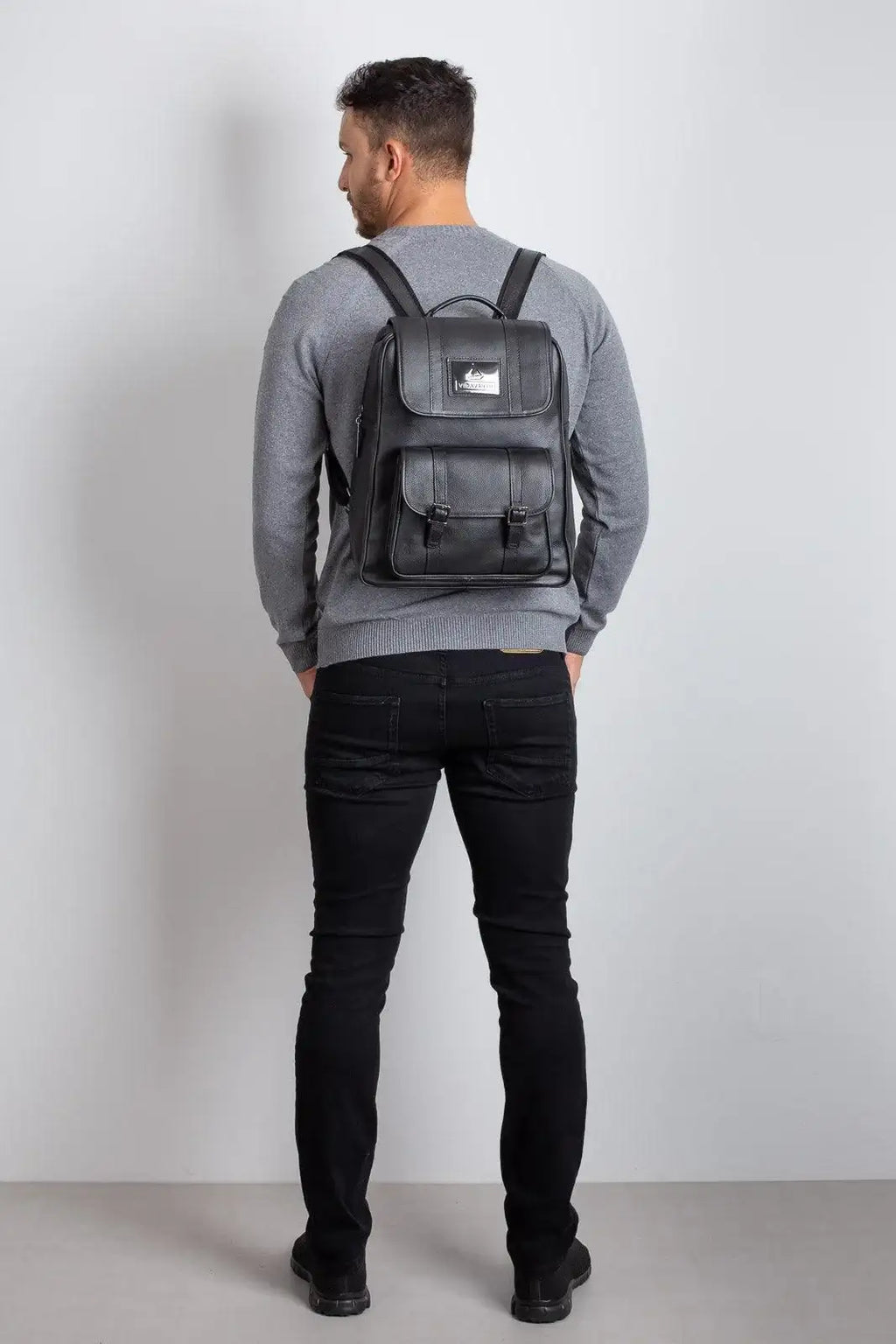 Mochila de couro Trip - Enluaze