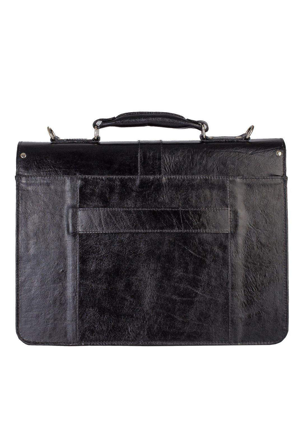 Maleta masculina de couro Mauricio - Enluaze