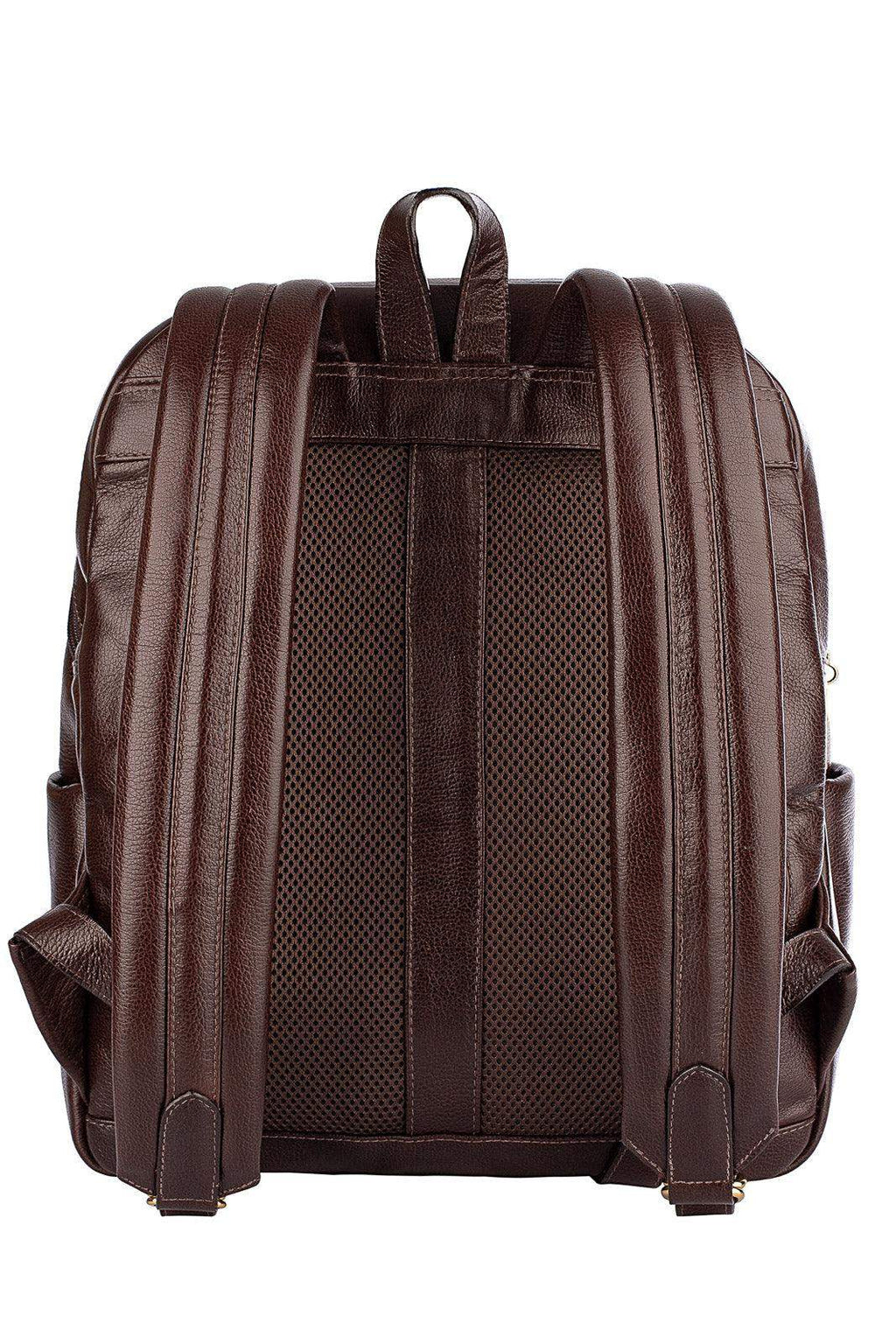 Mochila grande de couro croco Marcela - Enluaze