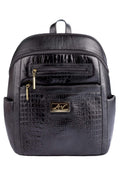 Mochila grande de couro croco Marcela - Enluaze