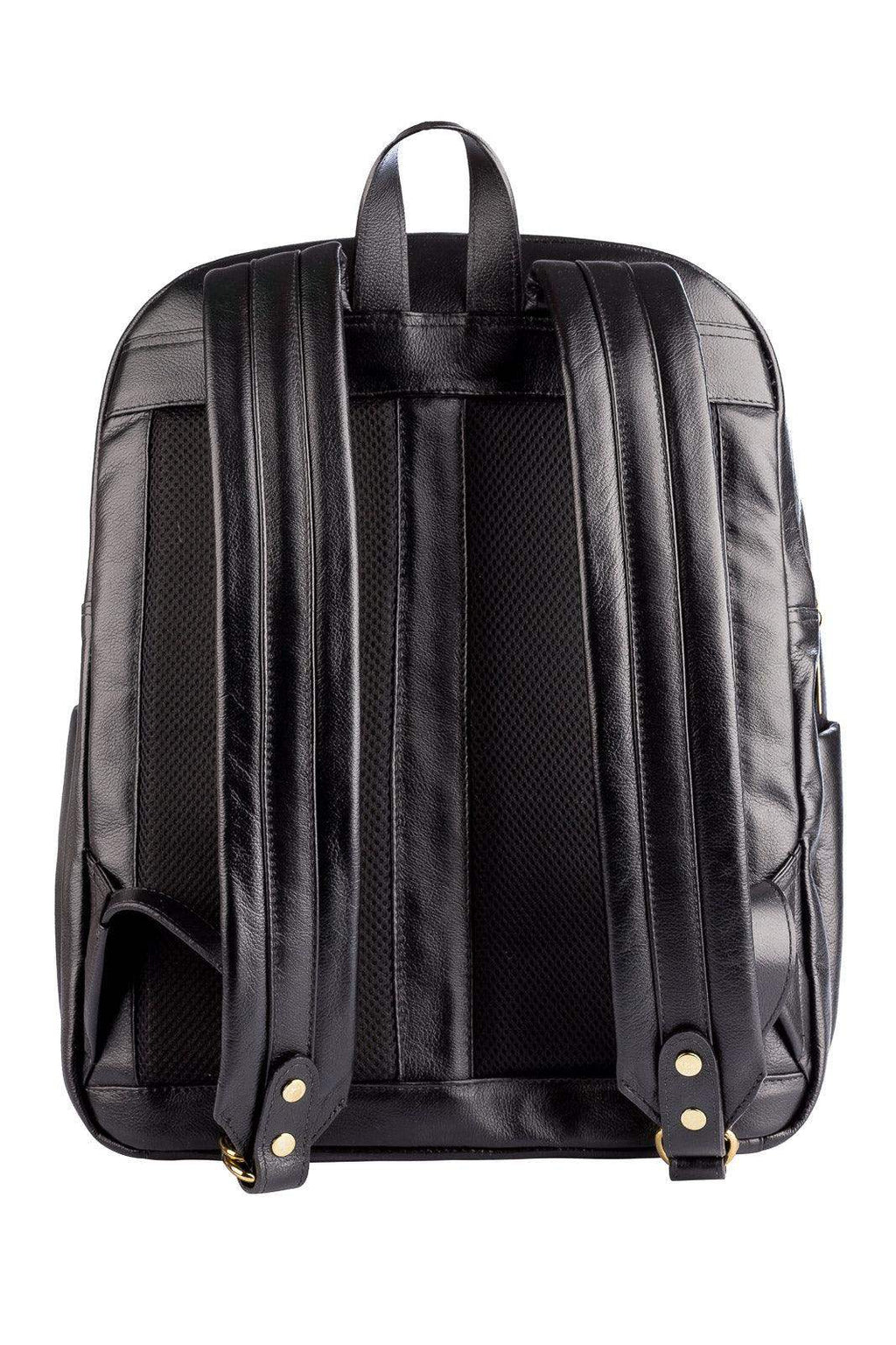 Mochila grande de couro croco Marcela - Enluaze