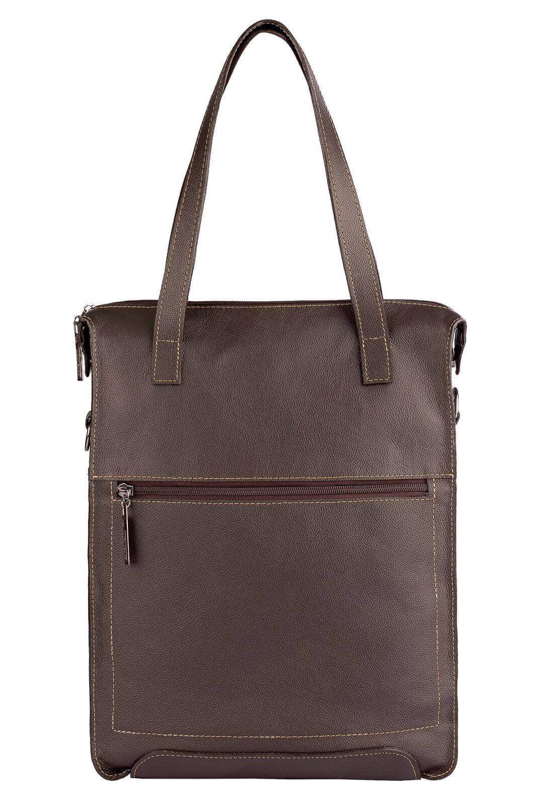 Bolsa/Pasta para notebook em couro Sandro - Enluaze