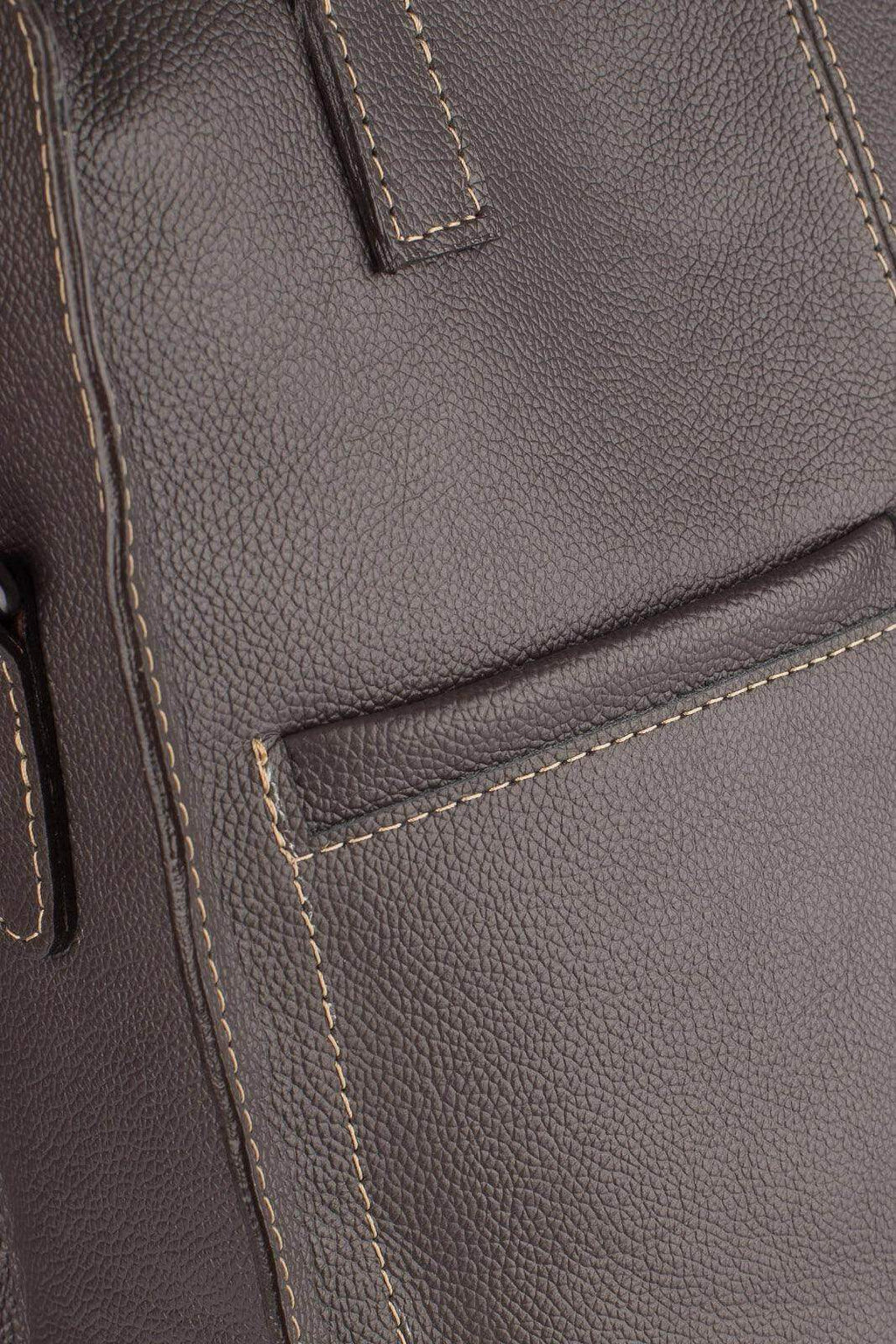 Bolsa/Pasta para notebook em couro Sandro - Enluaze