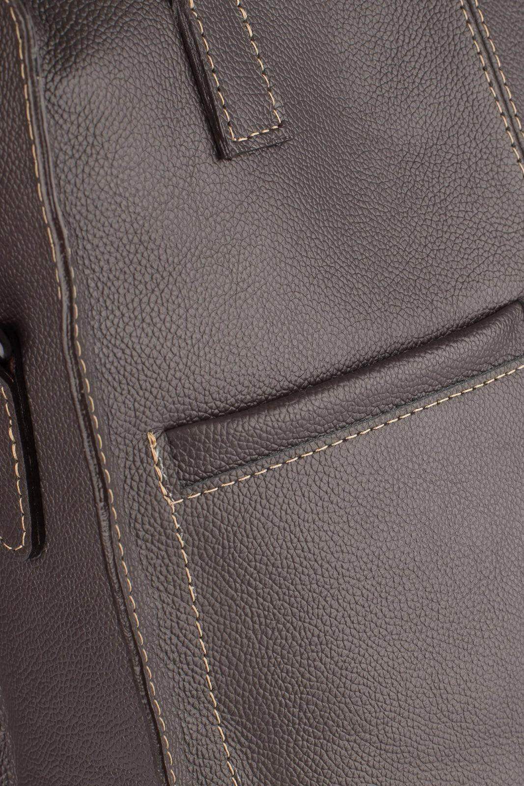 Bolsa/Pasta para notebook em couro Sandro - Enluaze