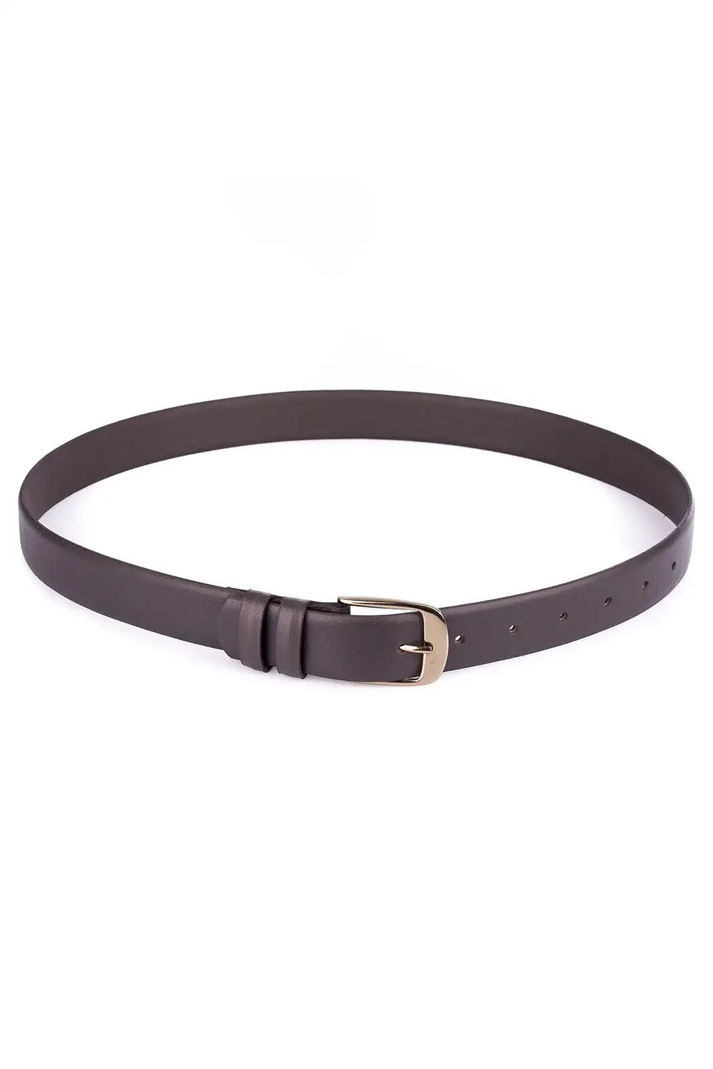 Cinto feminino largo de couro Thalia - Enluaze