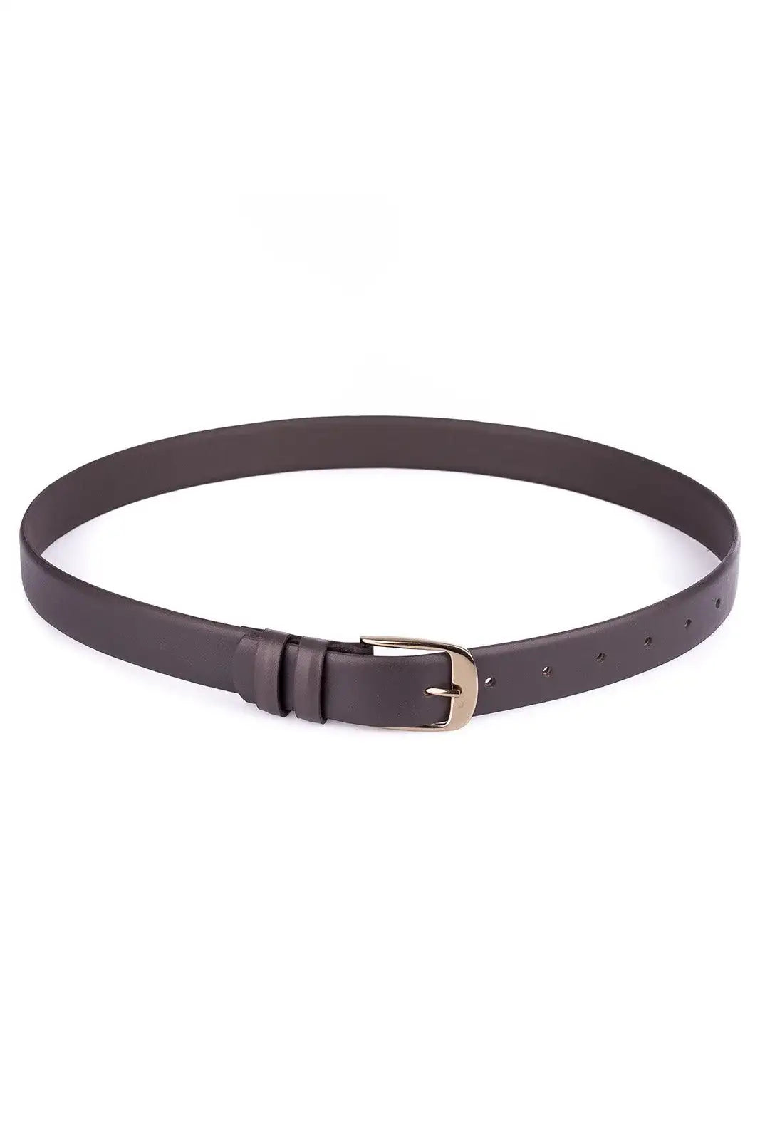 Cinto feminino largo de couro Thalia - Enluaze