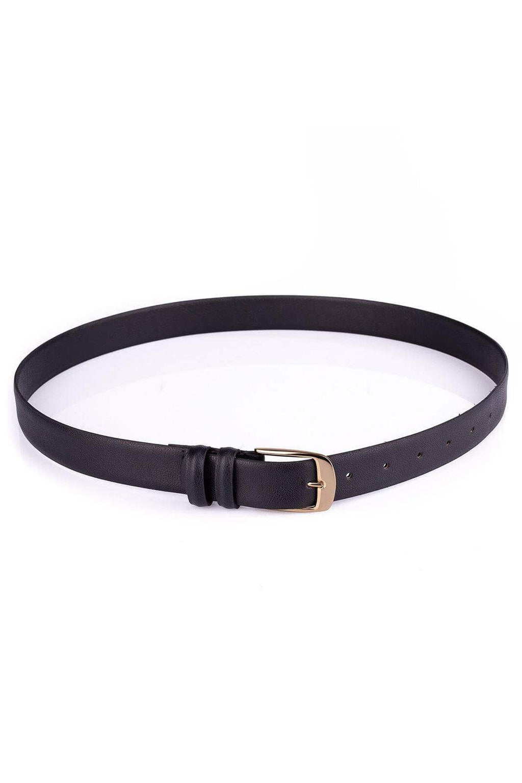 Cinto feminino largo de couro Thalia - Enluaze