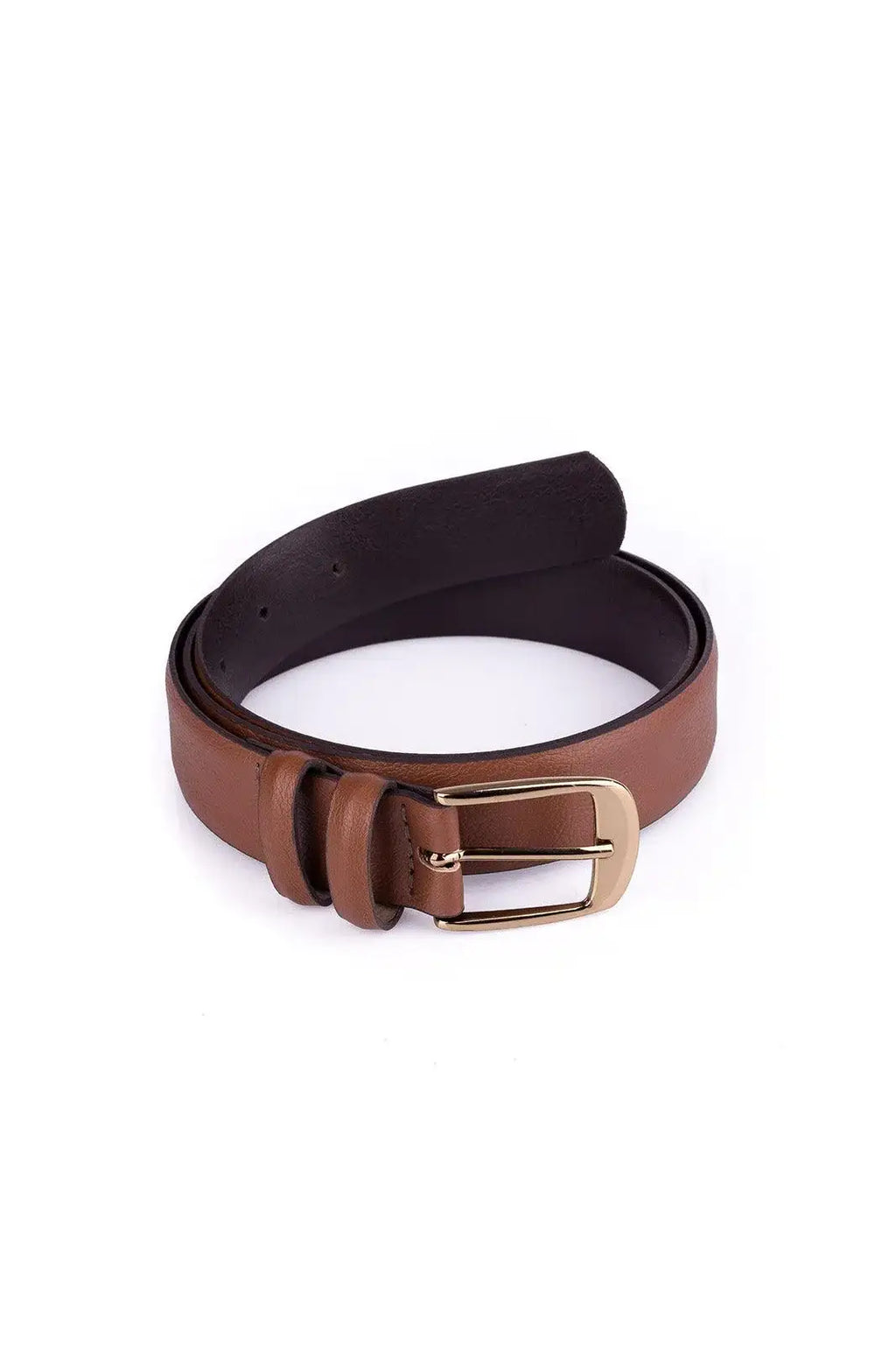 Cinto feminino largo de couro Thalia - Enluaze