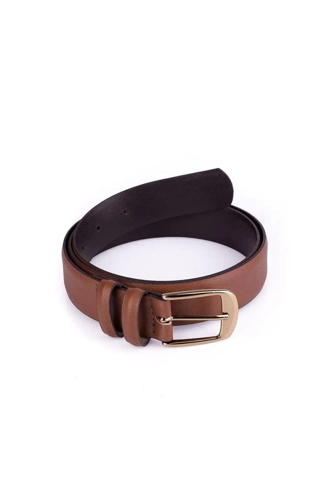 Cinto feminino largo de couro Thalia - Enluaze