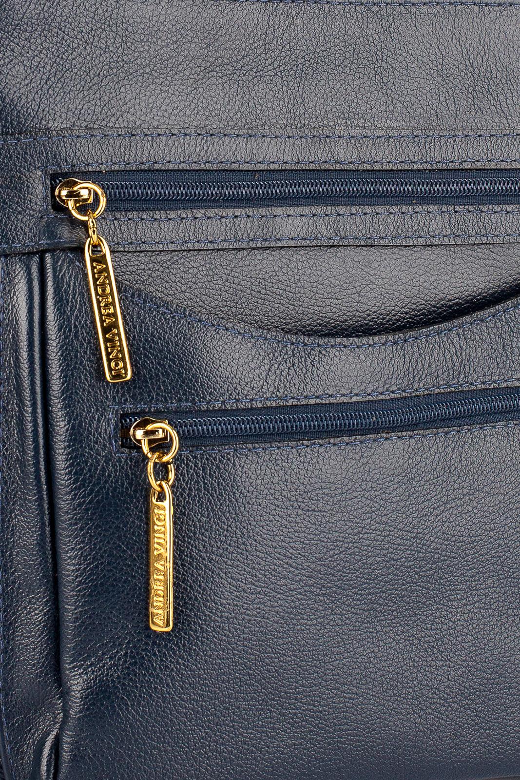 Bolsa tiracolo em couro liso Thais - Enluaze