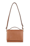 Bolsa pequena transversal de couro liso Deise - Enluaze