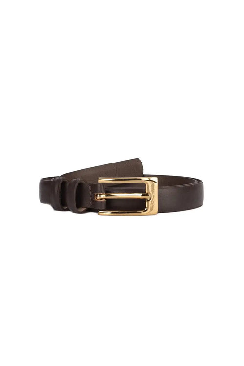 Cinto feminino de couro Ellen - Enluaze