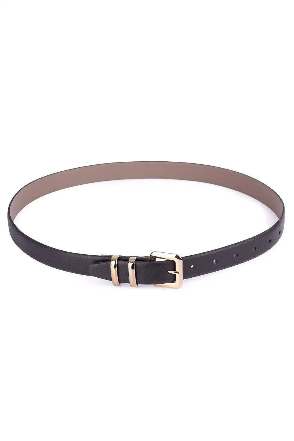 Cinto feminino de couro Lauren - Enluaze