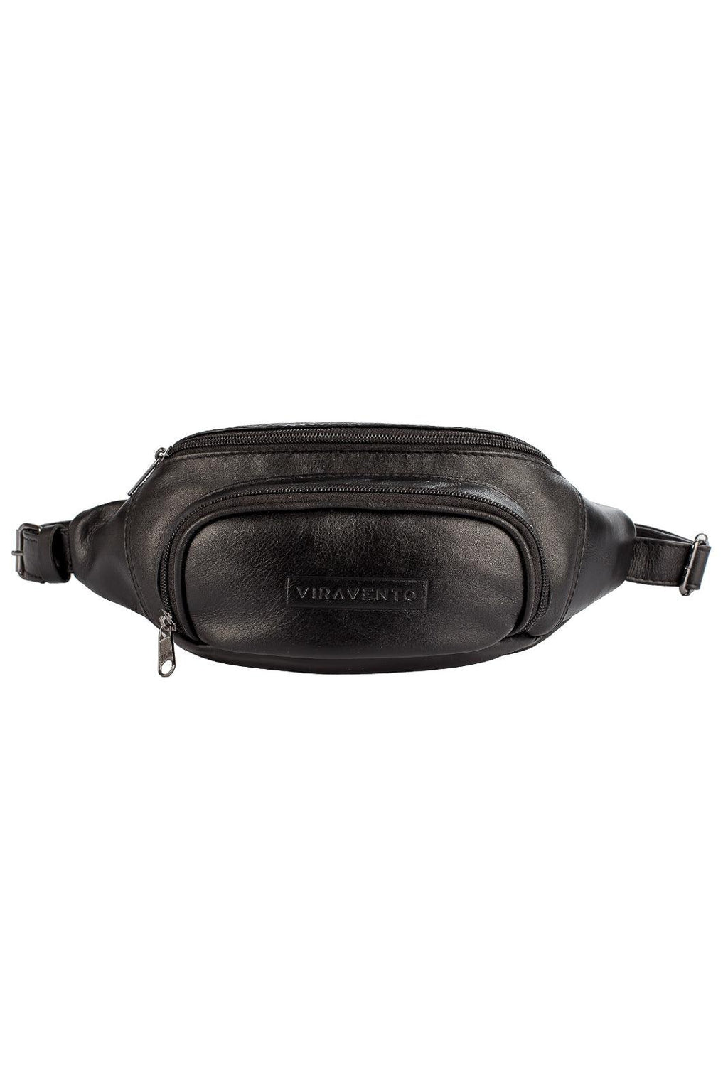 Pochete masculina de couro Igor - Enluaze