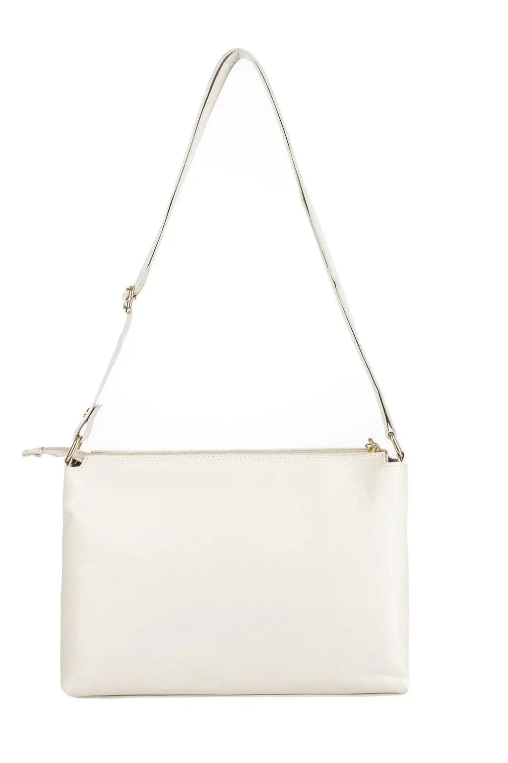 Bolsa de couro liso tiracolo Ninna - Enluaze