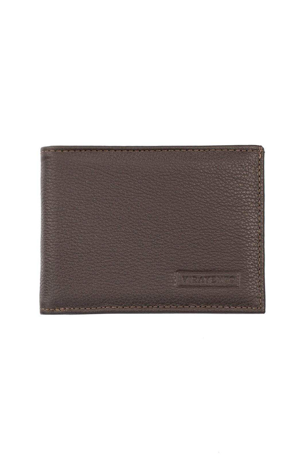 Carteira masculina de couro floater John 8,5x11,5cm - Enluaze