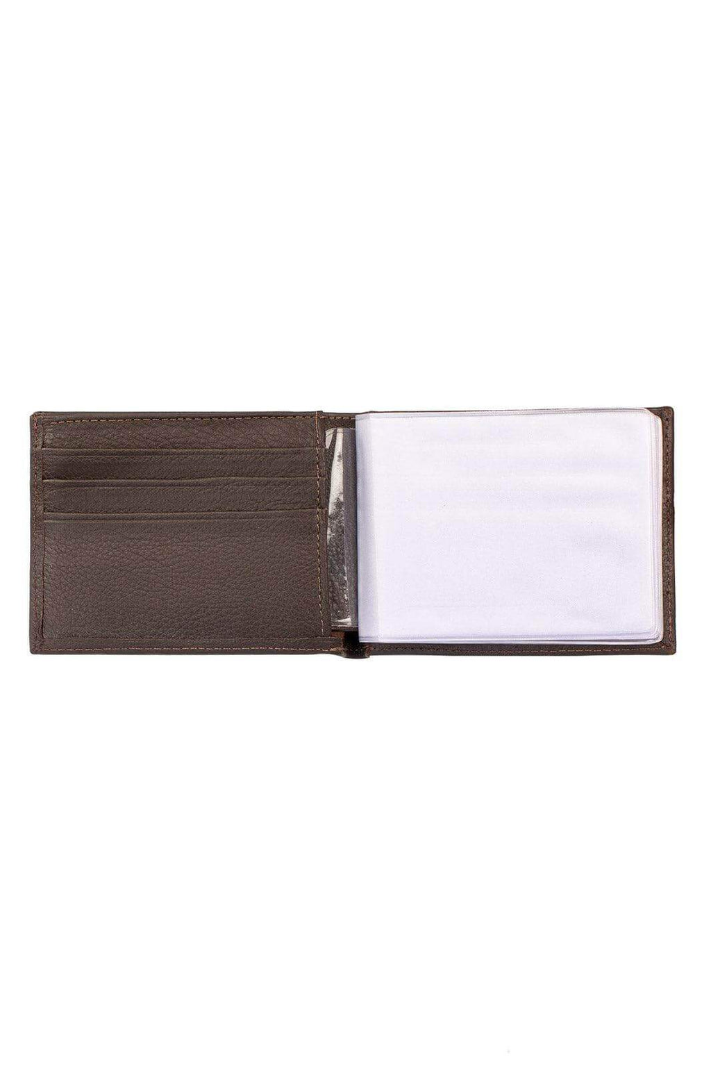 Carteira masculina de couro floater John 8,5x11,5cm - Enluaze