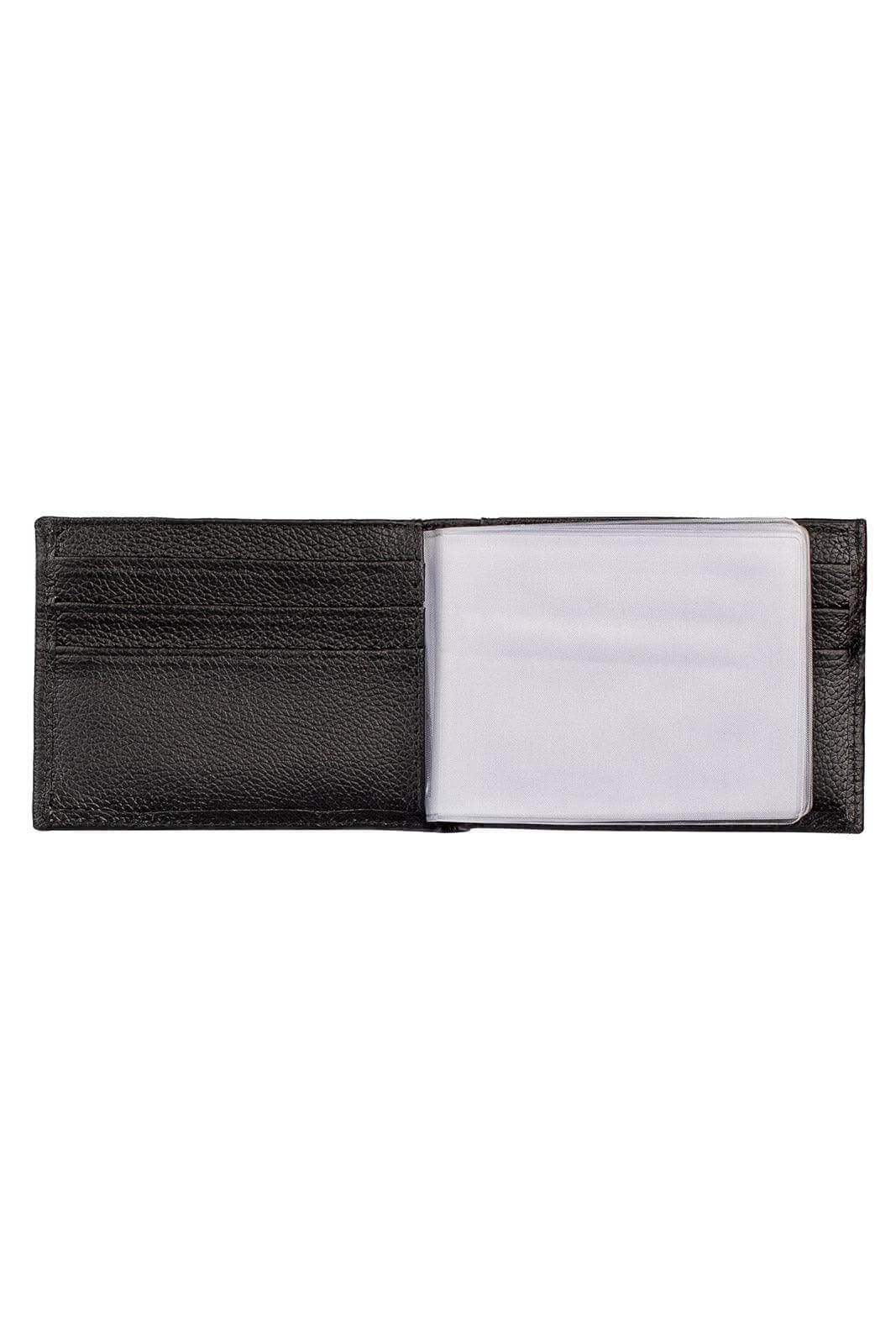 Carteira masculina de couro floater John 8,5x11,5cm - Enluaze