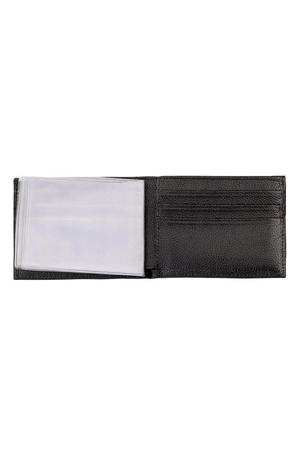 Carteira masculina de couro floater John 8,5x11,5cm - Enluaze