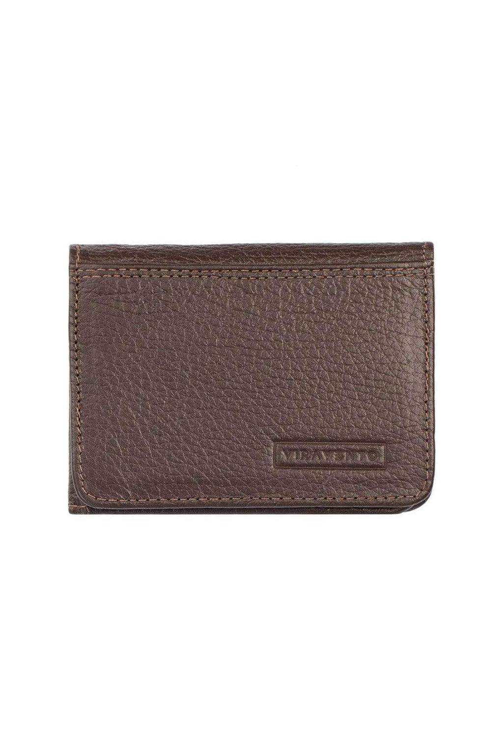Carteira masculina em couro floater Fred 8,5x11cm - Enluaze