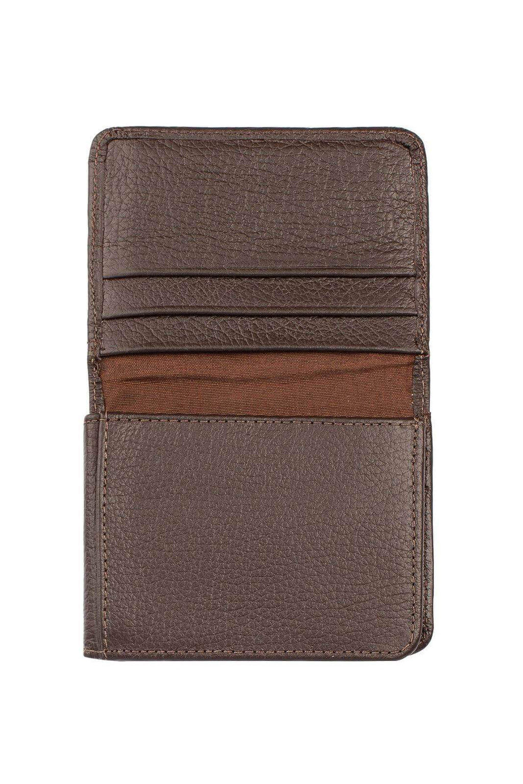 Carteira masculina em couro floater Fred 8,5x11cm - Enluaze