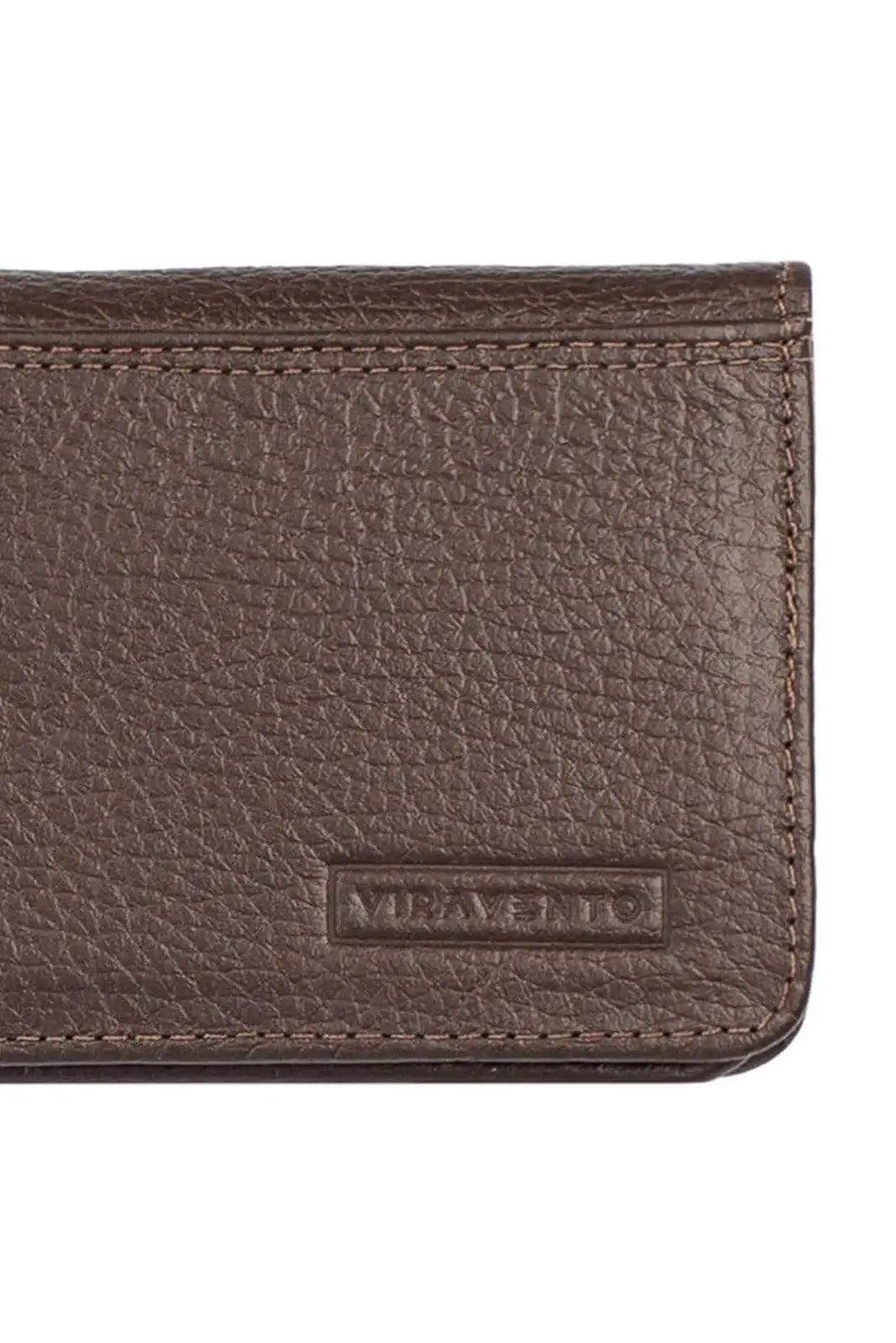 Carteira masculina em couro floater Fred 8,5x11cm - Enluaze