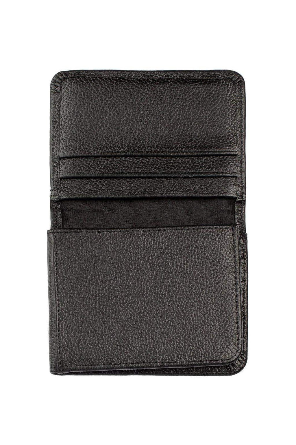 Carteira masculina em couro floater Fred 8,5x11cm - Enluaze