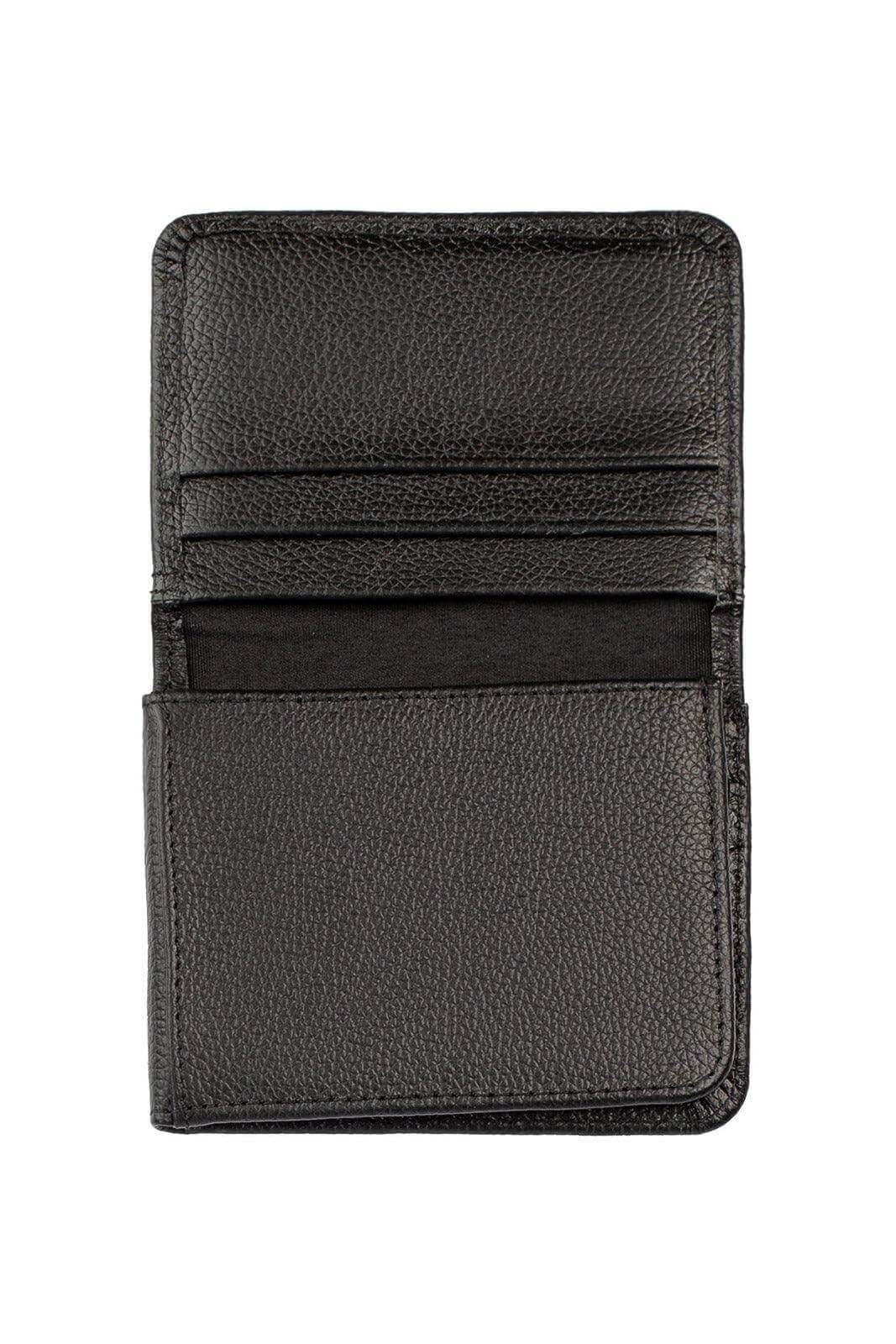 Carteira masculina em couro floater Fred 8,5x11cm - Enluaze