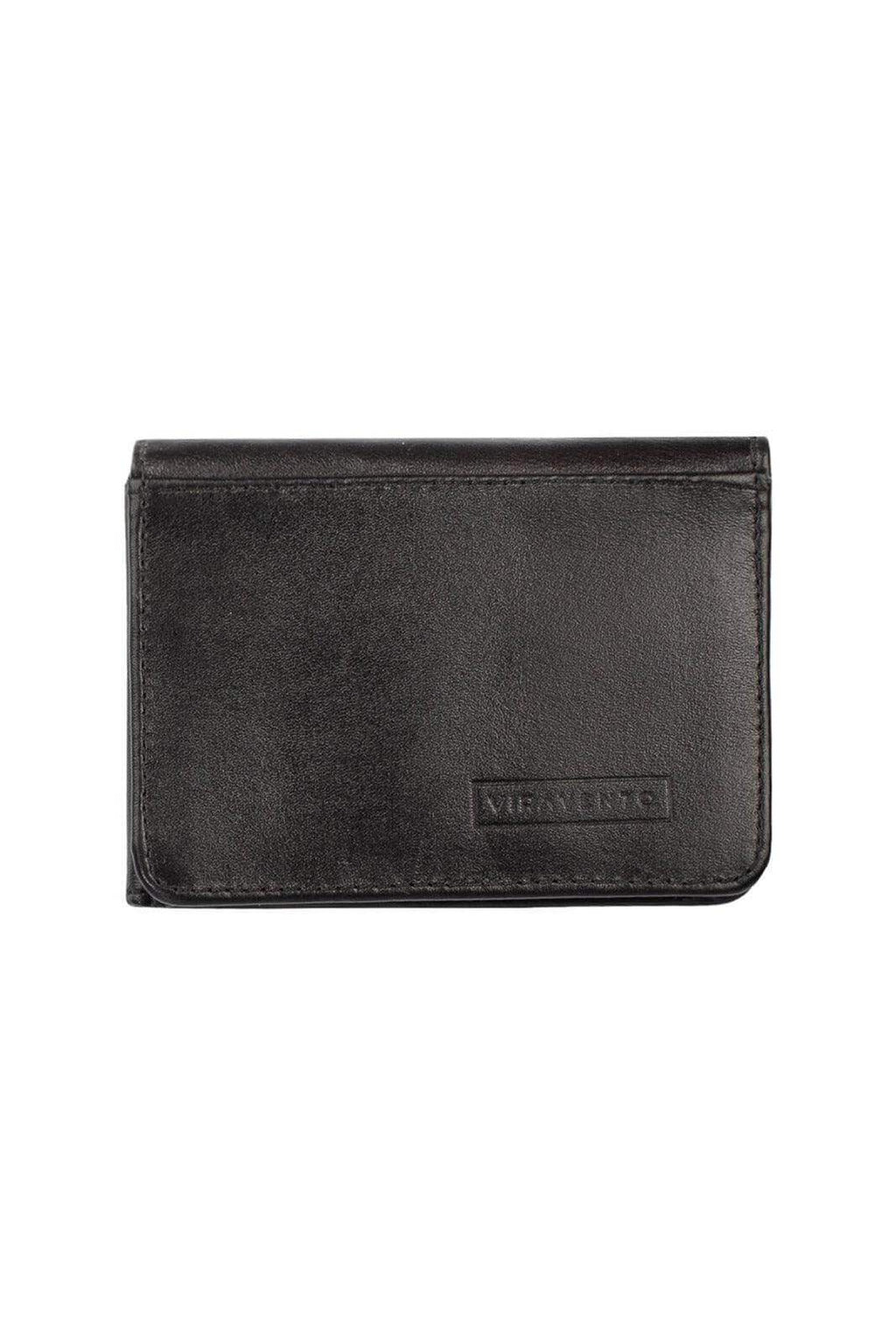 Carteira masculina em couro italiano Fred 8,5x11cm - Enluaze