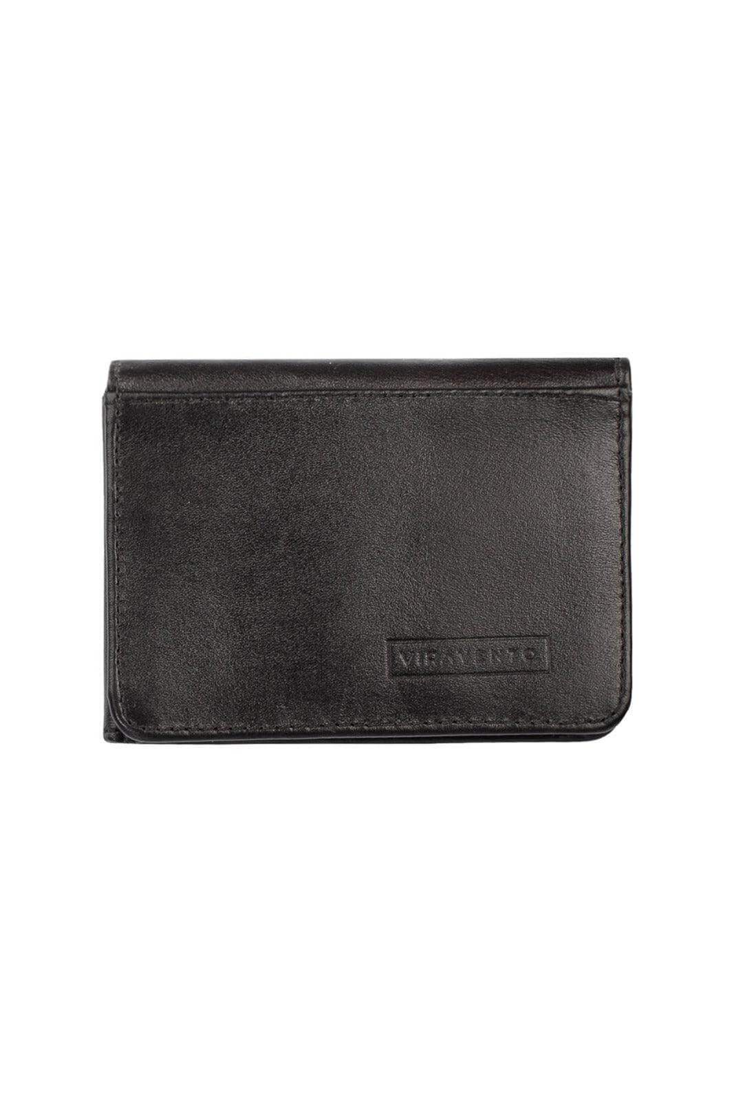 Carteira masculina em couro italiano Fred 8,5x11cm - Enluaze