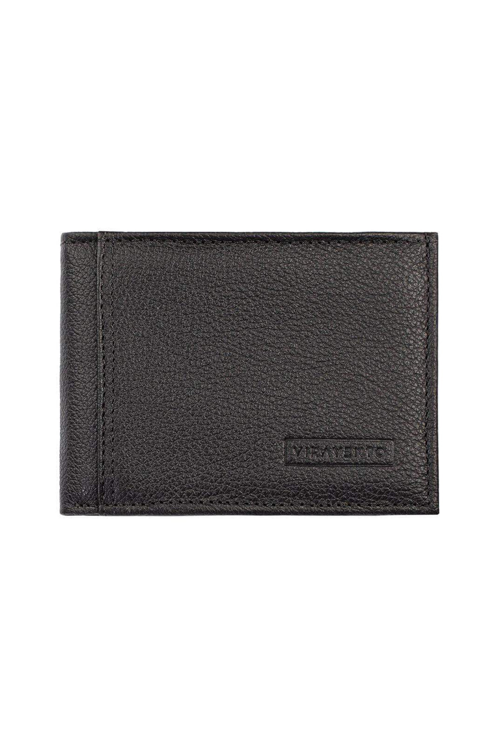 Carteira masculina de couro floater Tyler 8,5x11,5cm - Enluaze