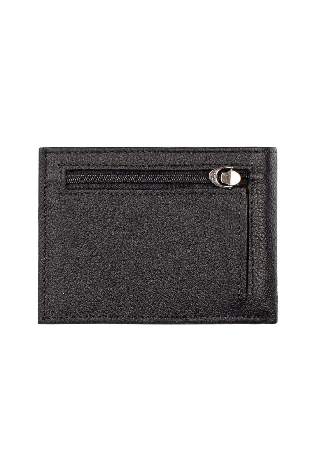 Carteira masculina de couro floater Tyler 8,5x11,5cm - Enluaze