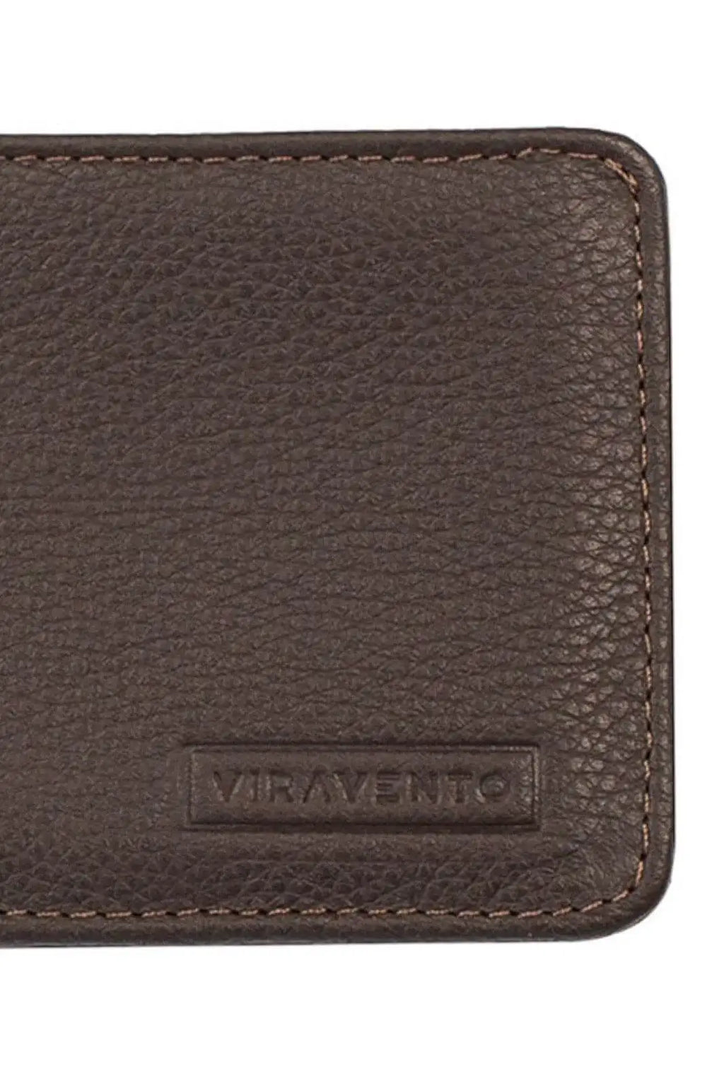 Carteira masculina pequena de couro floater Jack 8x10cm - Enluaze