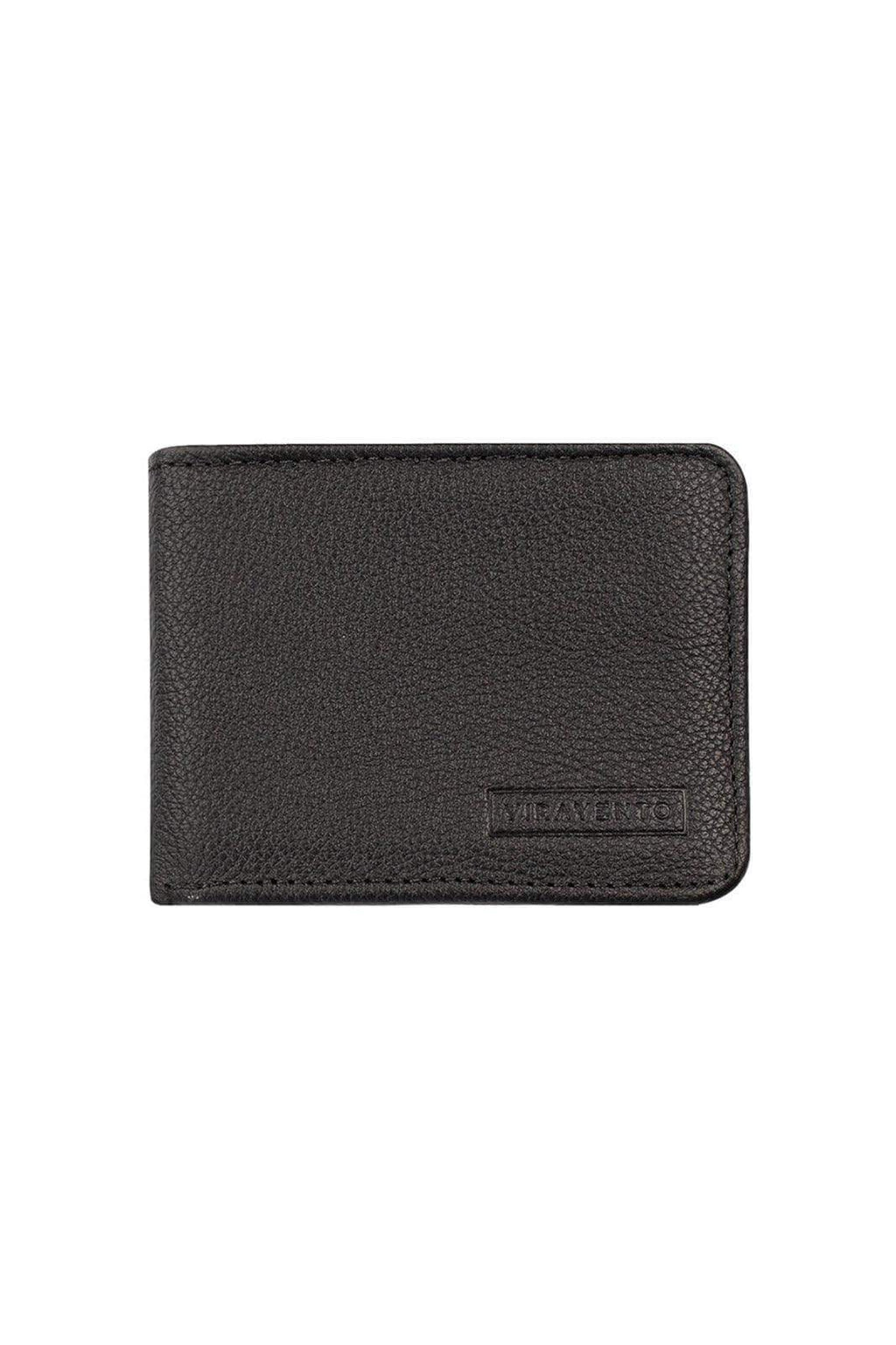 Carteira masculina pequena de couro floater Jack 8x10cm - Enluaze