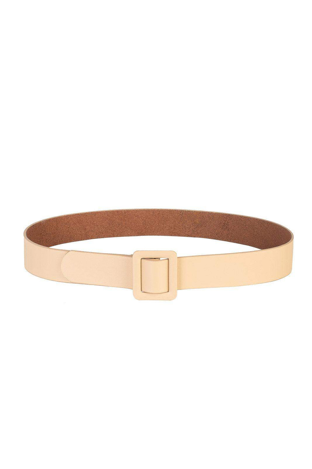 Cinto feminino de couro Vivi - Enluaze