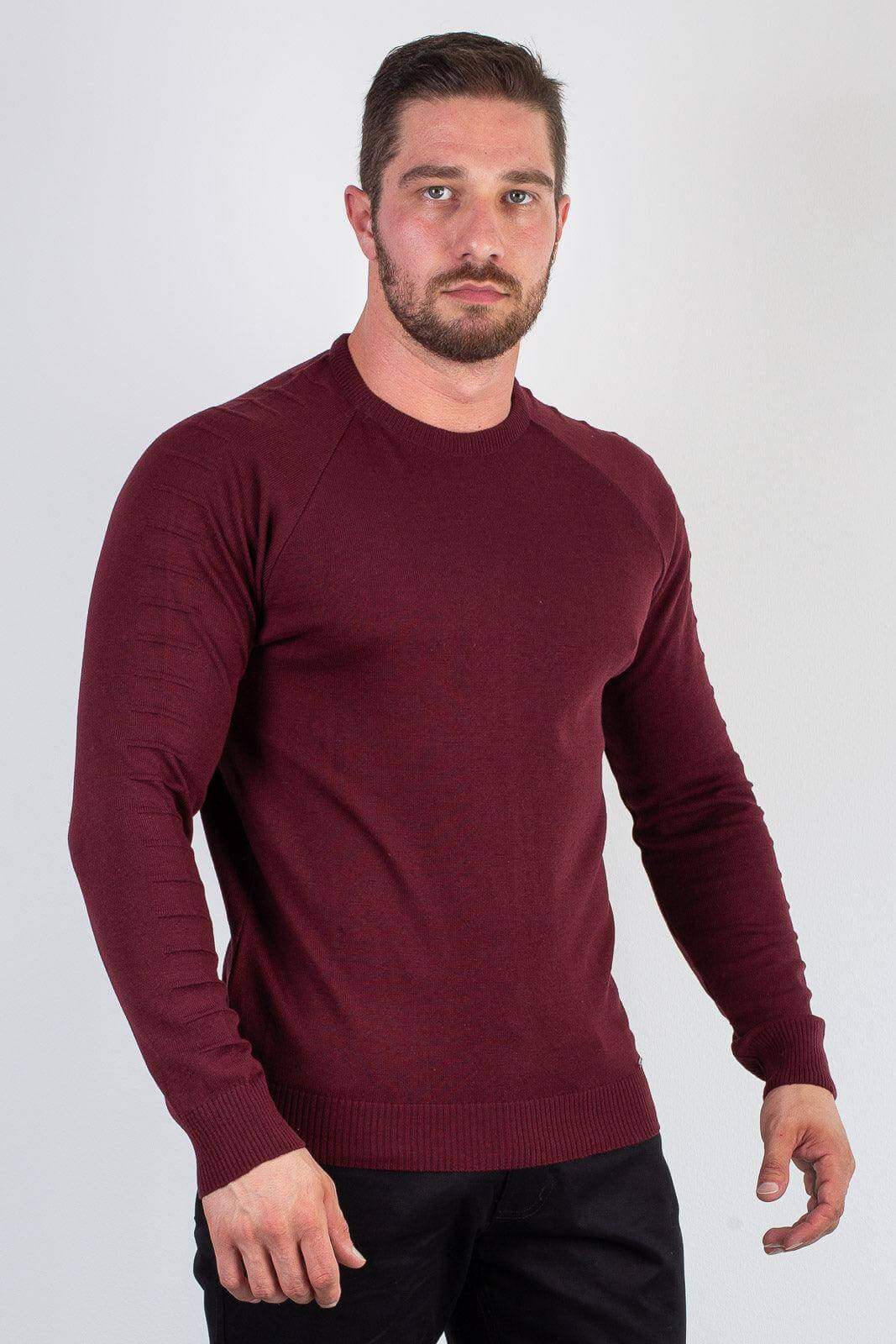 Blusa masculina de malha lisa 50002 - Enluaze