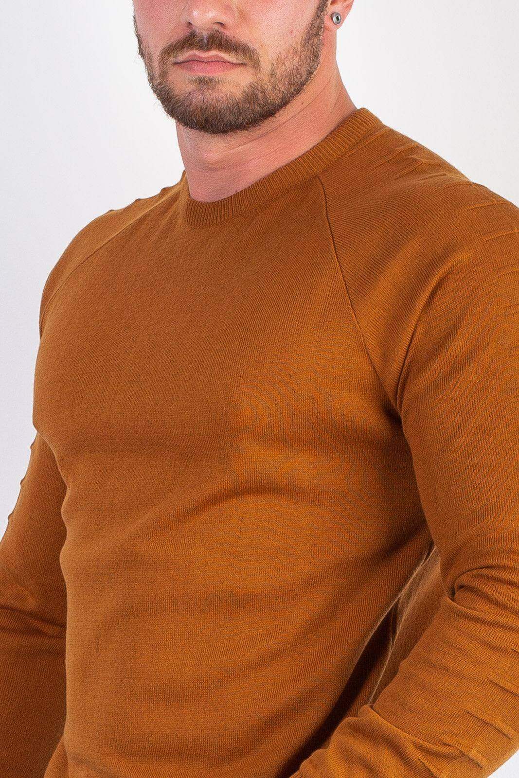 Blusa masculina de malha lisa 50002 - Enluaze