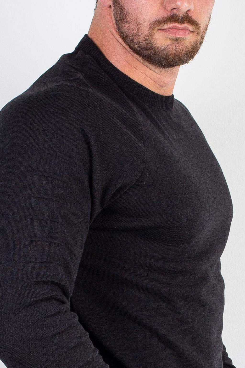 Blusa masculina de malha lisa 50002 - Enluaze