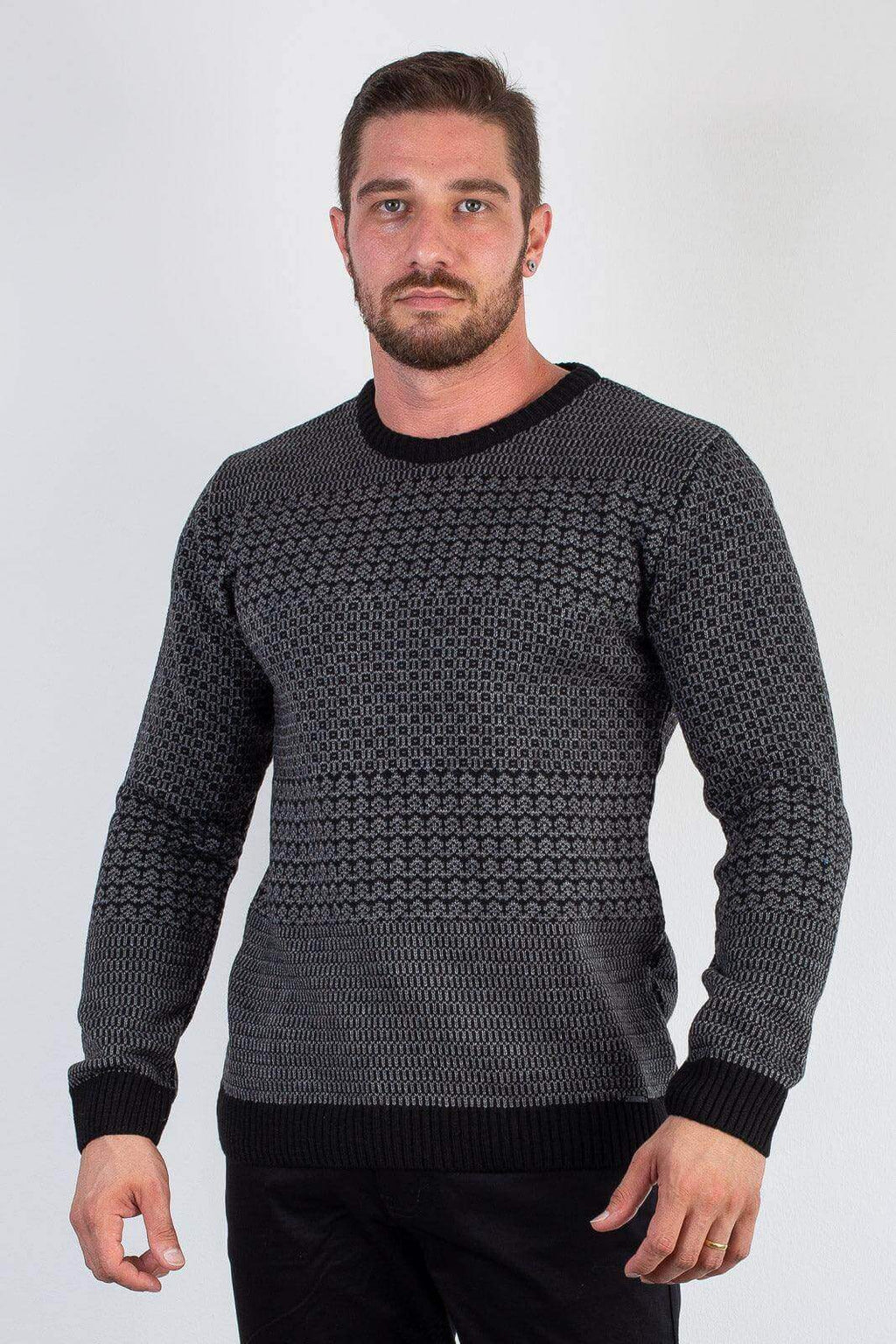 Blusão de malha masculino 50006 - Enluaze